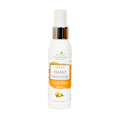 Natural Hand & Surface Sanitizer Spray- 2oz- 70% Alcohol