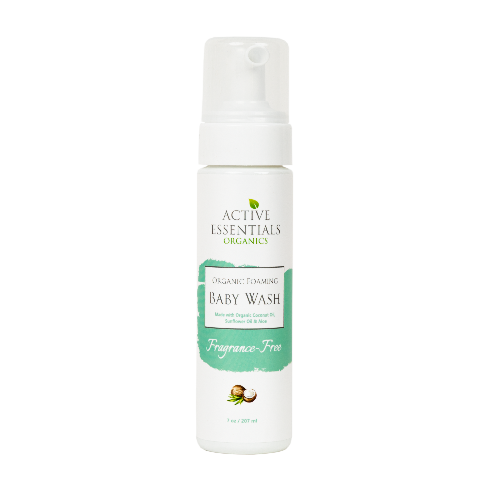 Organic Foaming Baby Wash- Fragrance Free